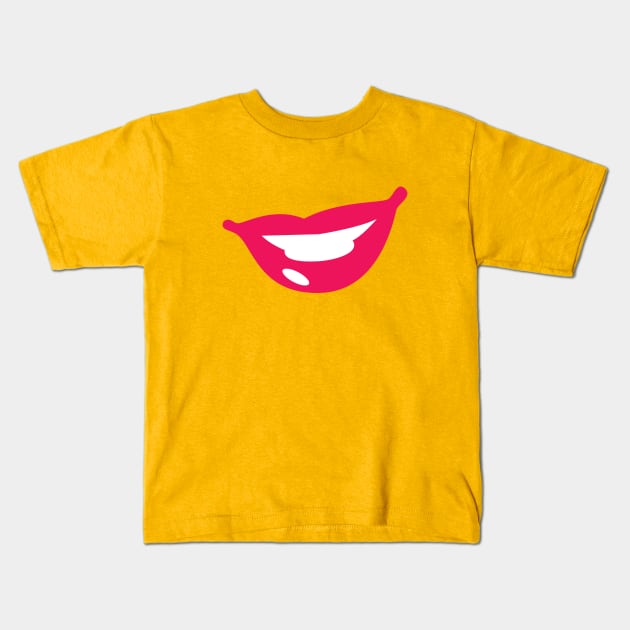 SMILE Kids T-Shirt by graphicganga